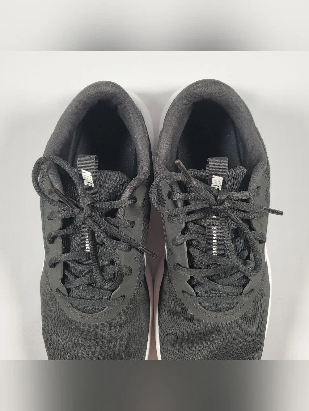 Nike Flex Experience RN 9 Black/White Men's 8 (CD0225 001)